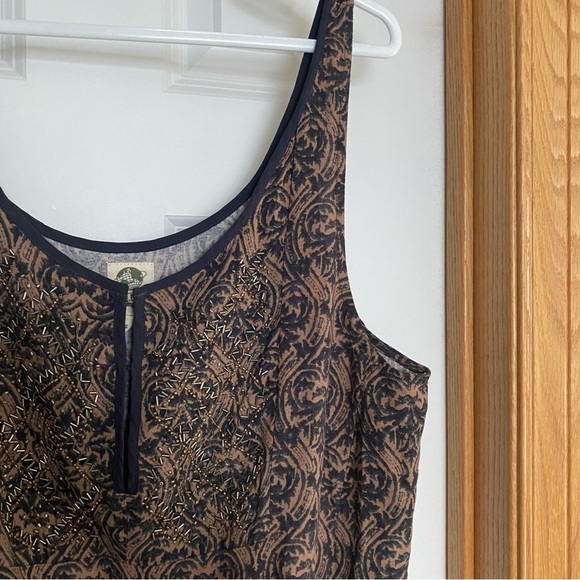 Anthropologie TINY Chione Beaded Jumpsuit Size Medium - Picture 3 of 13